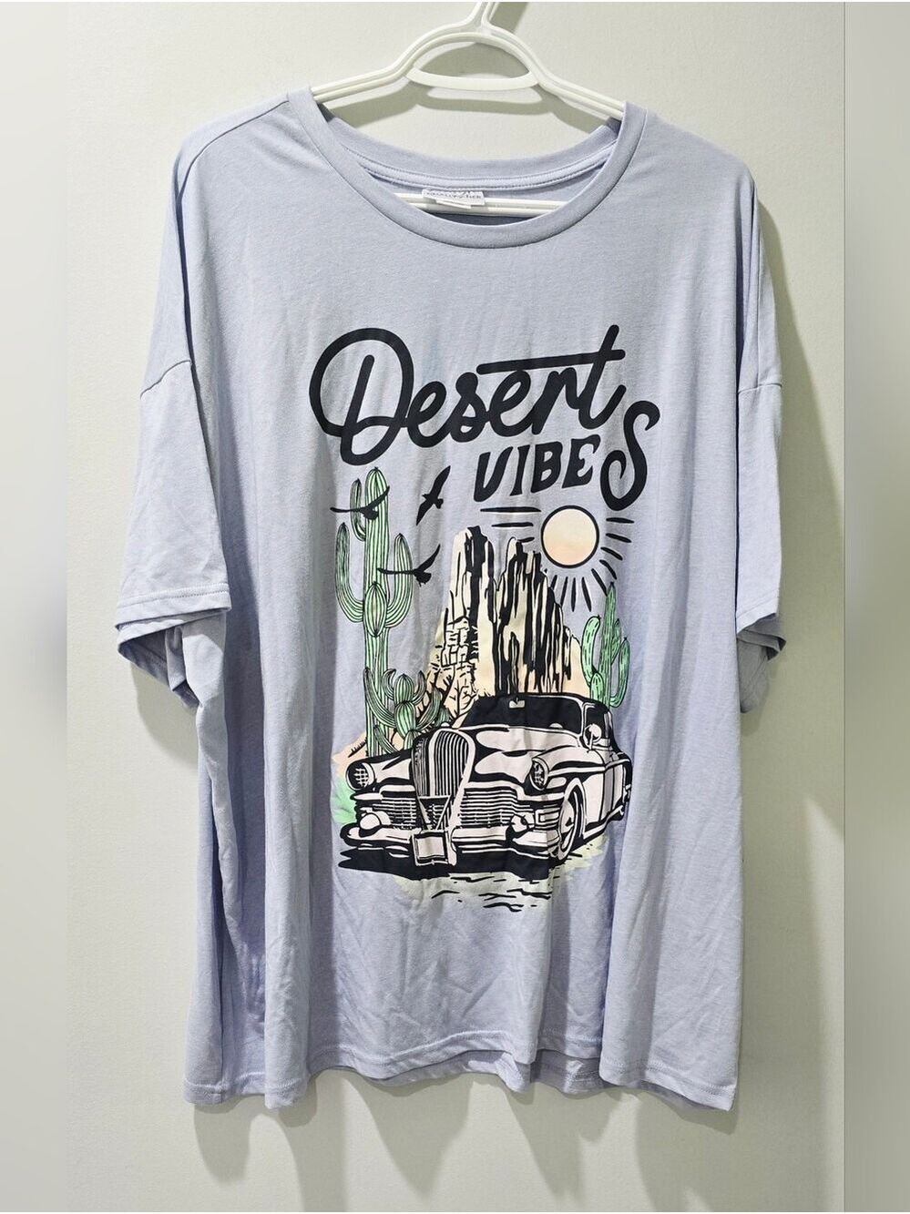 NEW! Finally4Her Women's Desert Vibes Graphic T-Shirt Size 3X
